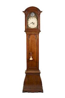 18th Century German Pine Tall Case Clock