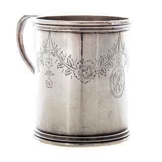 Kirk sterling silver mug