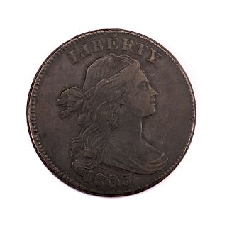 1803 Large Cent Ch VF Small Date Small Fraction