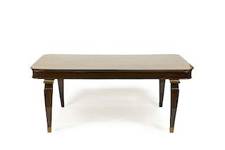 French Art Deco Palisander Wood Dining Table