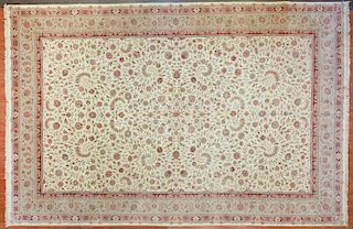 Sino Tabriz carpet, approx. 12 x 18