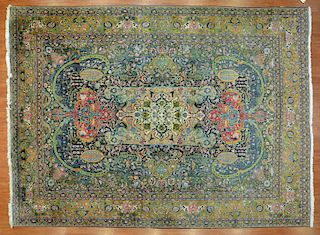 Persian Tabriz carpet, approx. 10.1 x 13.6
