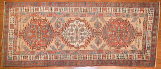Antique Serab rug, approx. 3.1 x 7.1