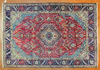 Persian Tabriz rug, approx. 6.7 x 9.7
