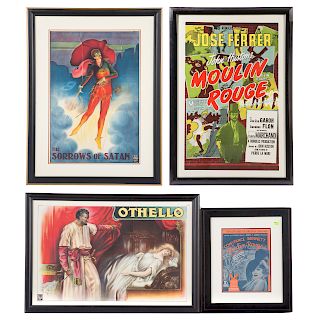 Lot of Four Theater Posters