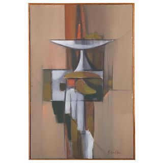 Glen Walker. Abstract, oil on canvas