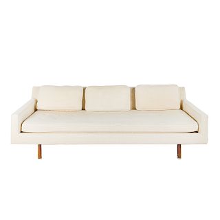 Knoll style upholstered sofa
