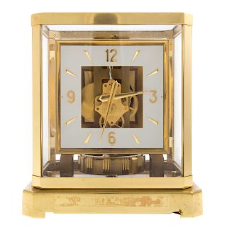 Le Coultre brass Atmos clock