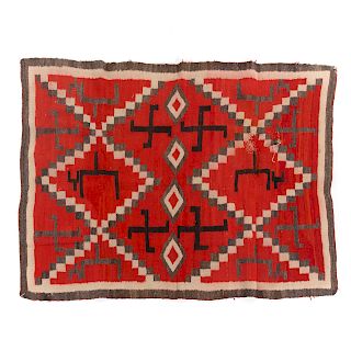 Navajo saddle blanket