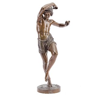 After Francisque Joseph Duret. Dancer, bronze