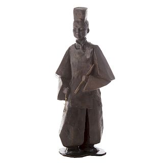 Seim. Chinese Civil servant bronze