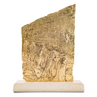 Salvador Dali. Wailing Wall, bronze sculpture