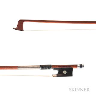Silver-mounted Violin Bow, Roger Zabinski