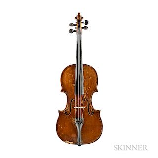 American Violin, Calvin Baker, Boston, 1873