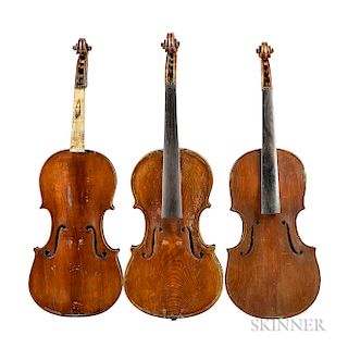 Three Violins.  Estimate $300-500