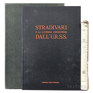 Two Books on Antonio Stradivari