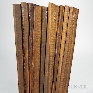 Nine Snakewood Boards