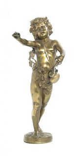 A Continental Bronze Figure, P. Koraezouski, Height 7 1/8 inches.
