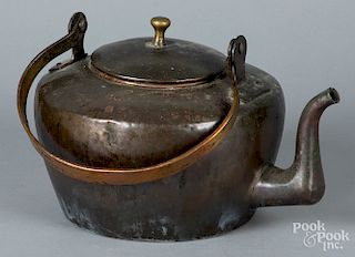 Connecticut copper tea kettle, etc.