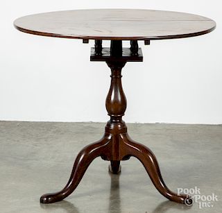 George II mahogany tea table
