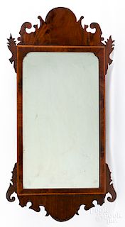 Chippendale style mirror, early 20th c., 40" h.
