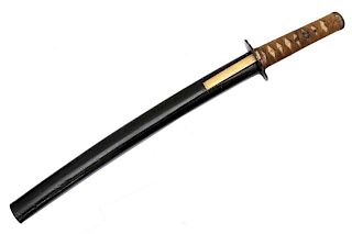 ANTIQUE Japanese WAKIZASHI Sword with Kozuka