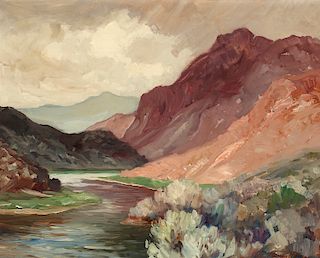 Fremont Ellis (1897-1985), Rio Grande Canyon