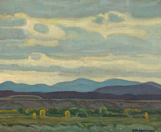 E. Martin Hennings (1886-1956), Untitled landscape