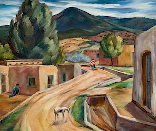 Arthur Helwig (1899-1976), Spanish Village