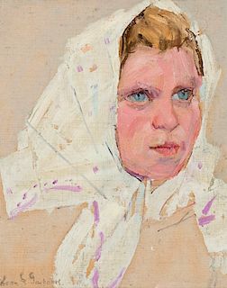 Leon Gaspard (1882-1964), The White Kerchief