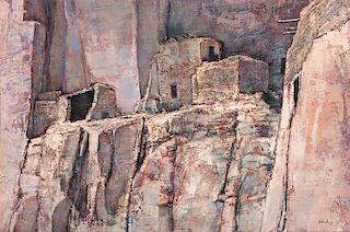 Paul August Kontny (1923-2002), Betatakin Ruin Navajo National Monument