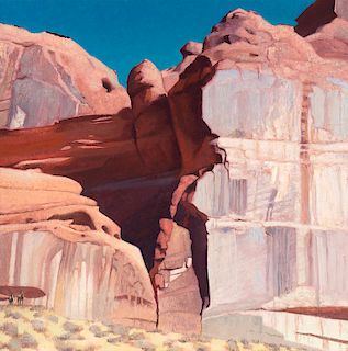 Gary Ernest Smith (b. 1942), Wild Horse Canyon
