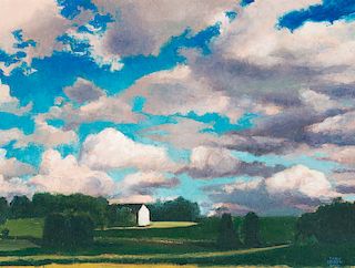 Gary Ernest Smith (b. 1942), Midwest Sky