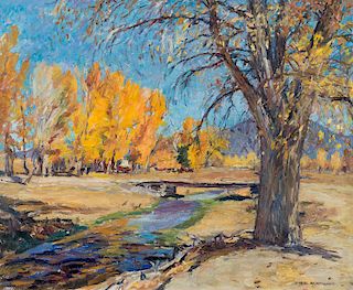 Charles Berninghaus (1905-1988), Untitled (River Landscape)