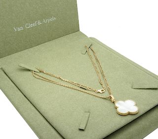 Van Cleef & Arpels Magic Alhambra Mother of Pearl Necklace