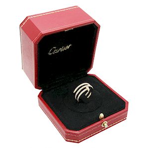 Cartier JUSTE UN CLOU RING YELLOW GOLD DIAMOND