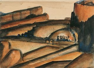 Frank Applegate (1882-1931), Two New Mexico Landscapes