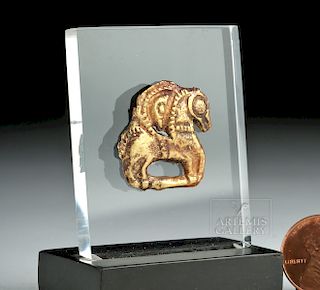 Scythian 18K+ Gold Animal / Horse Applique