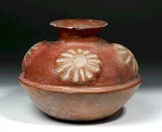 Colima Pottery Olla w/ Peyote Buttons