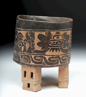Teotihuacan Tripod Cylinder Vessel, ex-Stendahl