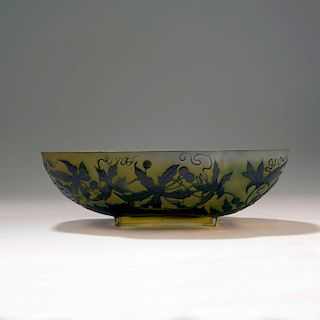 Vigne vierge' bowl, 1906-14