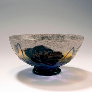 Pavots noirs' bowl, c. 1905