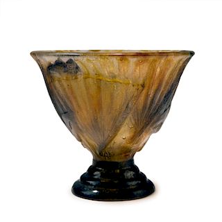 Footed 'Masques et Eventails' bowl, 1925