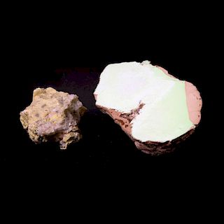 Mixed lot minerals (2 pieces)