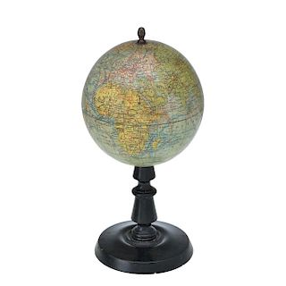AN ANTIQUE GLOBE. FRANCE, LATE 19TH CENTURY