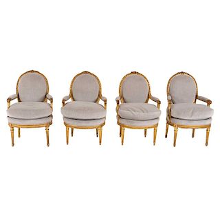 A LOT OF ARMCHAIRS, FRANCE, 19TH CENTURY.