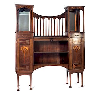 Display cabinet, c1905-10