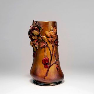 Cherries' vase, c. 1900