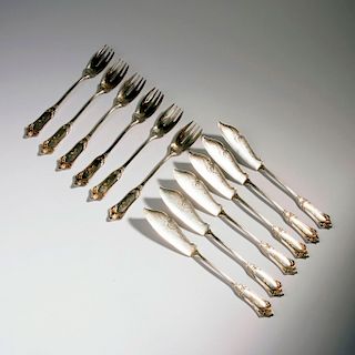 2651' fish cutlery, 1900