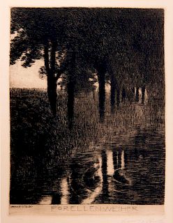 Forellenweiher', c. 1890/91